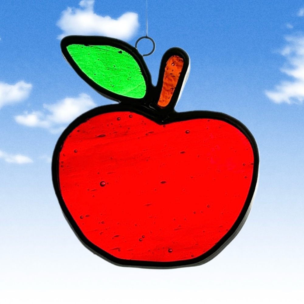 Stained Glass Apple